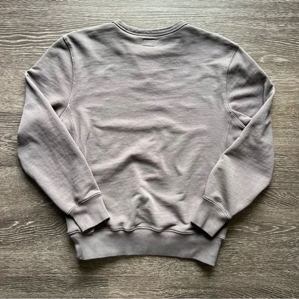 J. Crew Gray 100% Cotton Knit Crewneck